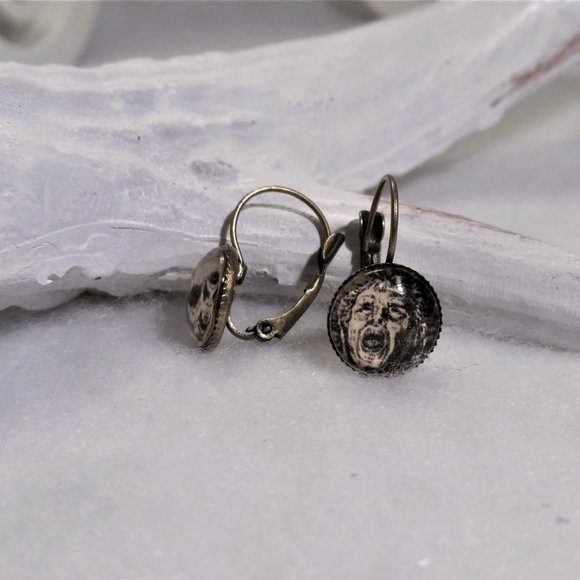 Memento Mori metal set in bronze color - Picture 4 of 6